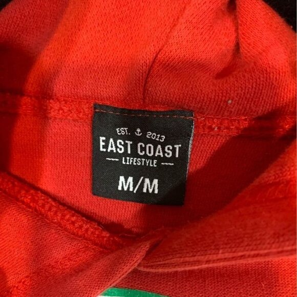 EAST COAST LIFESTYLE (youth) size Medium hoodie! Bright red. - Picture 5 of 7